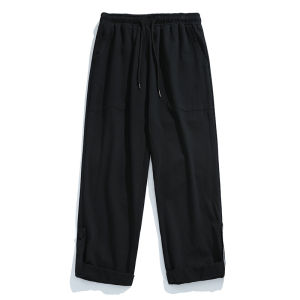 HELLO JIM Pants For Men长裤男 2022 Spring And Summer New Style Casual Pants Mens Loose Straight Cargo Pants Men J2079