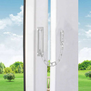 💞【Special price】💖Muya Stainless Steel Anti-theft Door Chain Lock Hotel High Security Chain Restrictor