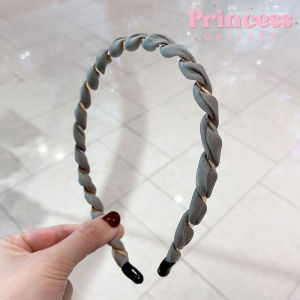 Bando Wanita Korea Model Tali Kepangan Tali Lilit Emas Bondu Headband Wanita Dewasa Anak BDO 12