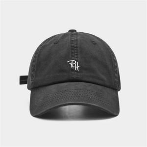 CHANBAEK Korean Style Baseball Cap Cotton Sunscreen Cotton Peaked Hat Simple Soft Embroidered Cap Streetwear