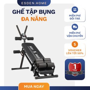 Máy Tập Cơ Bụng Đa Năng – Ghế Thanh Trượt | Nhiều Bài Tập Gym | Có Đồng Hồ Hiển Thị