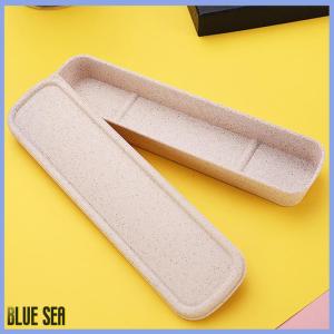 bluesea Tableware Box Multicolor Portable Cutlery Case Spoon Fork Storage Box Students Household Dinnerware Box Kitchen Tool
