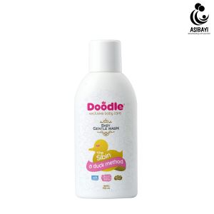 Doodle Baby Wash Sabun Mandi Cair Bayi Bebas SLS SLES Mandi Biasa dan Mandi Kering