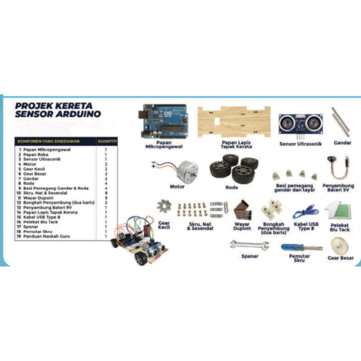 Projek Kereta Sensor Arduino Tahun 6 - STEM - Reka Bentuk & Teknologi ...