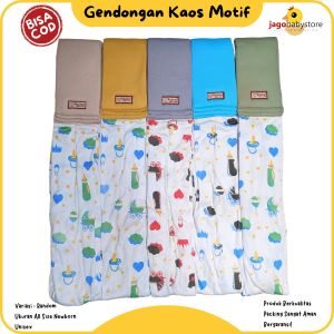 1 Pcs Gendongan Bayi Kaos Dengan Motif Elegan dan Cantik
