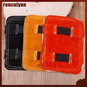 rencuiyun Aluminized Back Welding Hand Pad Fireproof Gloves Pad For Welder Furnace Metal Smelting Welding Camping Industrial Boiler