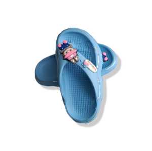 Sandal Labubu Anak Perempuan Anti Slip Motif Karakter Lucu - Bahan Poliuretan Nyaman untuk Anak Usia 2-5 Tahun
