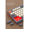 Zeus x Raiku Wired Rainbow LED Ligh Gaming Keyboard 98 Keys Silent Keys With Volume Knob Media Keys. 