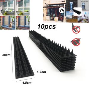 10pcs Plastic Anti bird Spike Against Birds Garden Outdoor Cat Repellent Animal