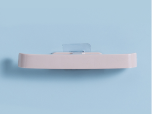 Wall Mounted Punch Free Slipper Shoe Rack Bathroom / Kitchen Towel Rack with Adhesive Suction PunchFree SR-601