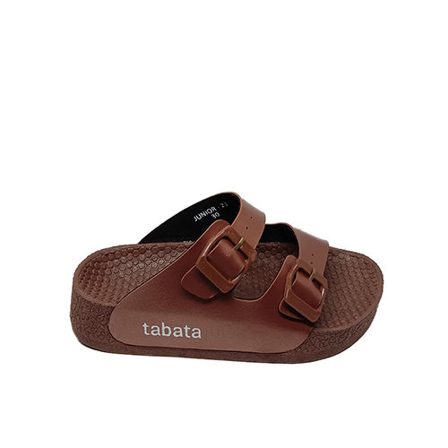 Tabata by Otto 30800011 Junior Duo-Strap Buckled Slide Sandals for