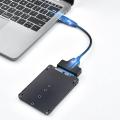 M.2ฮาร์ดดิสก์ SSD (NGFF) กับกล่องฮาร์ดไดรฟ์เสริม SATA3แบบ Dual-Use ฮาร์ดดิสก์บอร์ดอะแดปเตอร์ M.2 NGFF ไป SATA3.0การ์ดอะแดปเตอร์สำหรับพีซี. 