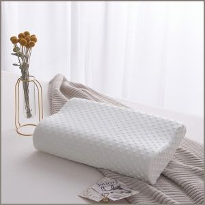 หมอนรีบาวด์ ปลอบโยน หมอนรอง เต็ม รีบาวด์ บรรเทาความเมื่อยล้าของไหล่และคอ คลายเครียด บรรเทาความกดดันบริเวณคอ