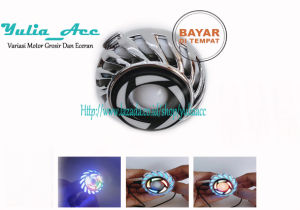 PROMO Lampu Stop Rem PROJIE Mini Rainbow & Kipas RBR Running