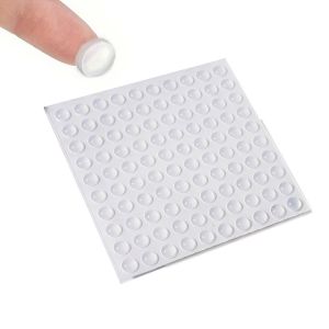 100pcs Furniture Anti-collision Particles Self-adhesive Anti-collision Cabinet Door Bumpers