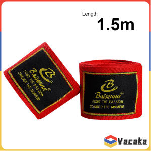 Vacaka 1.5M/2.5M/5M Boxing Training Bandages Cotton Sports Bandages Hand Wraps 1 Pair