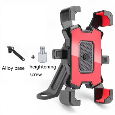 EKLEVA Bicycle Mobile Phone Bracket Mountain Bike Motorcycle Shock-absorbing Riding Bracket Adjustable Rotatable Convenient and Stable