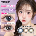 2025 NEW Magister Softlens Normal Blush Girl Seri Buff Brown Shadow Gray Glacier Blue Natural 14.2mm. 