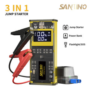 3 In 1 Jumper Powerbank Car Jumper Power Bank Jumper Kereta Rechargeable Jump Starter Powerbank Jumper Portable