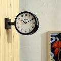 Dulton Double Face Clock Black S624-659BK. 