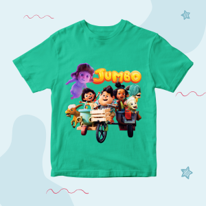 Baju Kaos Harian Atasan Anak Laki Laki Dan Perempuan Motif Kartun Jumbo Lucu Usia 1 - 10 Tahun - DTF