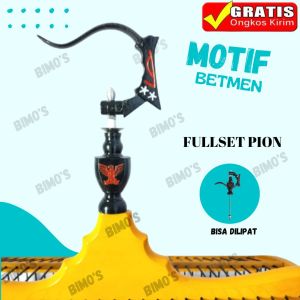 Gantungan Sangkar Burung Motif Betmen Fullset Cantolan Sangkar Lipat Gantungan Sangkar Murai Kotak