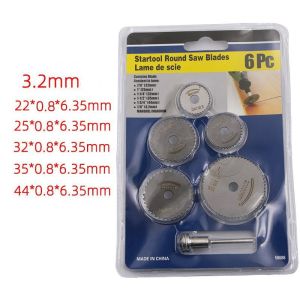Bộ 6 lưỡi cắt mini gắn máy khoan mài cắt lưỡi cưa gỗ thành máy cắt