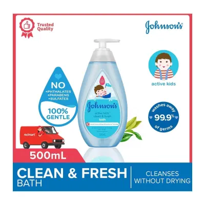 Johnsons Baby Active Kids Clean and Fresh Bath
