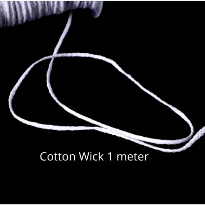 Cotton Candle Wick/Wick Metal Tab Cotton Braid Wicks Core DIY Candle Making