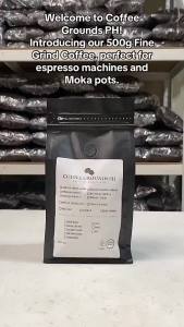 Coffee Grounds PH - Sagada Arabica Dark Roast 500g  Fine Grind Coffee