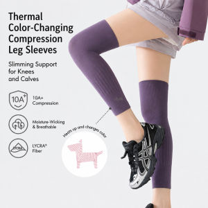 Heat-Activated Knee Support Compression Sleeve for Sports Recovery Comfortable Leg Sleeves for Joint Protection