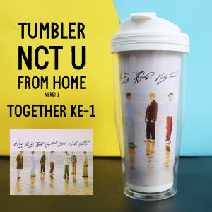 Tumbler NCT U FROM HOME versi1 - Merchandise KPOP NCT 2020 Resonance Pt1 Botol Minum Doyoung Haechan Chenle Kun Renjun Taeil Yuta