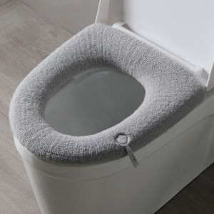 Ecoco Toilet Seat Cover Soft Closestool Mat For Bathroom Using Washable Warm Toilet Bowl Seat Bidet