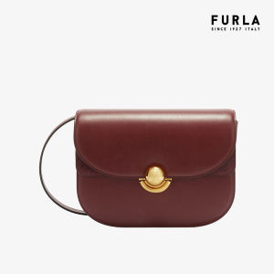 Túi Đeo Chéo Nữ FURLA Sfera S Crossbody Round - Vitello Roma+Suede