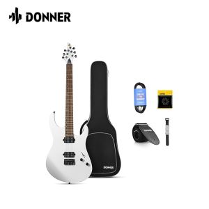 Donner DMT-100 Solid Body Electric Guitar Matte Finish 39 Inch Metal Electric Guitar DMT100