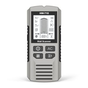 5 in 1 Wall Scanner Metal Detector Stud Column Finder Electric Box and Wire Detection for Concrete Walls