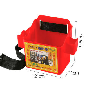 Woodworking Waist Tools Box Portable Carpenter Tool Parts Waist Belt Box Plastic Nail Waist Box