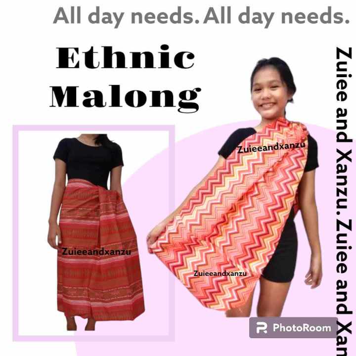 1ADN'S Malong/ Sash Malong/ ethnic attire | Lazada PH