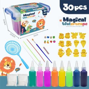 เยลลี่น้ำ ของเล่นเด็ก DIY Magiccal WaterSeapeของเล่นแนววิทยาศาสตร์ เสริมพัฒนาการ จินตนาการให้ลูก