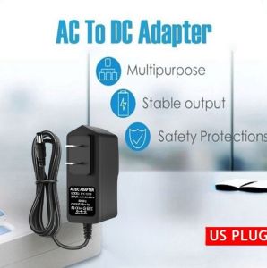 AC/DC 12V 1A 2A 3A Power Supply Multi-Purpose Adapter for CCTV/ TV/ Monitor/ Router/LED Strip Lights