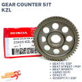 1 SET KOMPLIT GIGI RASIO BEAT FI KZL / AS PULLY BEAT ESP / AS RODA BELAKANG BEAT STREET / GIGI RASIO GARDAN BEAT SPORTY / POP / VARIO 110 / SPACY / SCOOPY FI / ESP / GEAR TRANSMISI RASIO KECIL  / GIGI NANAS / GIR PENGGERAK /  GIR RASIO ASSY / GEAR RODA. 