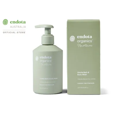 endota Gentle Bath & Body Wash เจลอาบน้ำ head-to-toe ทารกและเด็กเล็ก 250ml [Made in Australia & COSMOS Certified Organic]