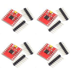 การปรับทิศทางบอร์ดคอนโทรลแบบ DCMotor แบบคู่แรงดันไฟฟ้า2.7-10.8V สำหรับโครงการอิเล็กทรอนิกส์ DIY