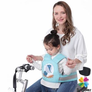 สายรัดกันตกรถ จัรกยาน มอเตอร์ไซค์ เข็มขัดนิรภัยเด็ก Child bicycle seat belt