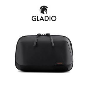 GLADIO Tas Penyimpanan Portabel Cameron Tangan Digital Berpergian GLD063B5 Simple Tas Kekinian
