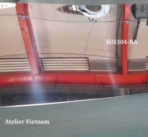 Tấm INOX SUS304-BA (bóng mờ) cắt lẻ theo yêu cầu. Độ dày từ 0.3ly