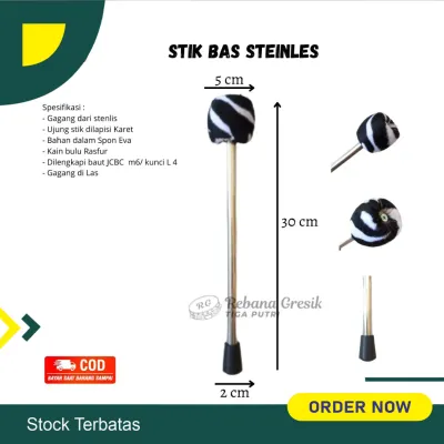Stik bas hadroh stik bas habib syeh almunium stik bas Rebana stik bas duduk bas banjari