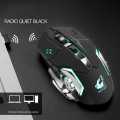 Free Wolf Wireless Gaming Mouse LED Light 1800 DPI - X8 / Mouse Wireless Gaming Tanpa Kabel Lampu Rgb Laptop Gaming Gamer Keyboard Komputer Pc / Mouse Gaming Professional USB LED Non Bluetooth Notebook Laptop Lenovo Asus Acer Murah Original. 