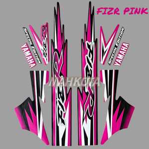 STRIPING STICKER Yamaha F1ZR fizr fiz r f1 zr special edition new stiker list body hitam pink magenta