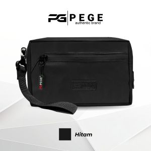 Tas Tangan Pria 3in1 Clucth PEGE Yeza Tas Selempang Sling Bag Casual Anti Air - PG 9096